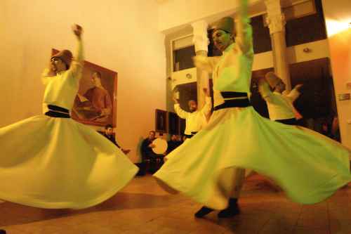 Outwhirling the dervish