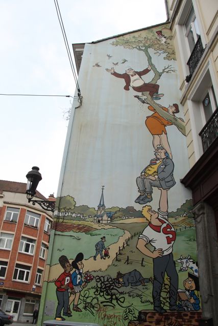 Comics city Brussels