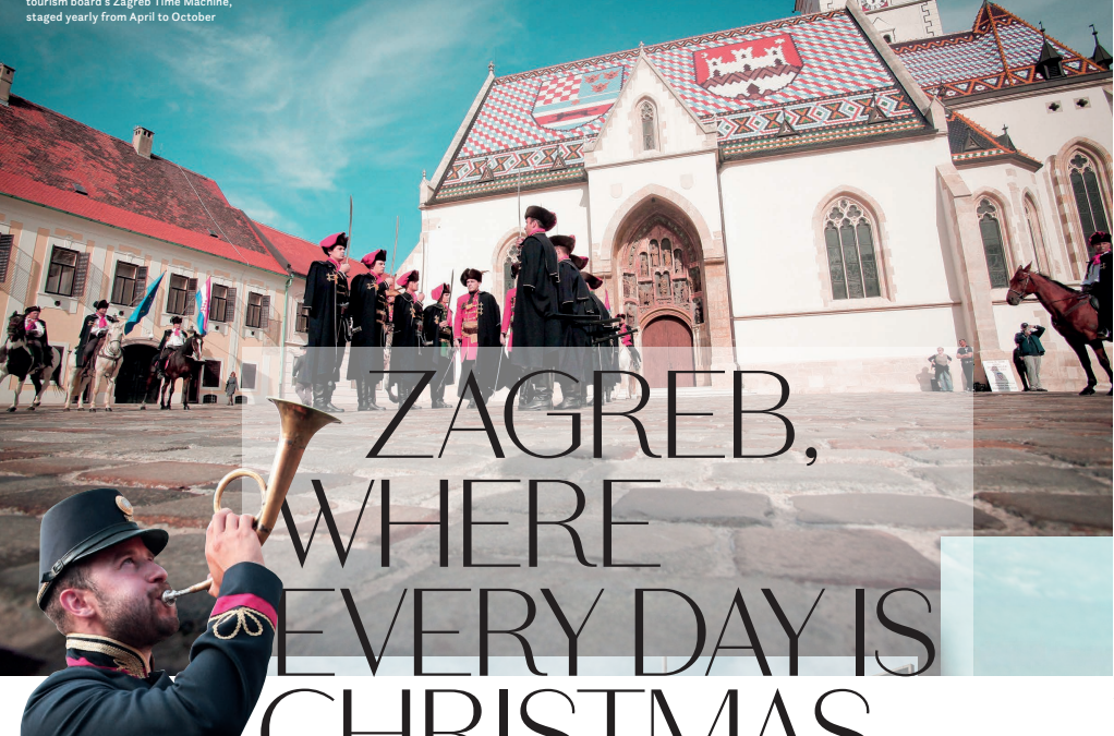 A wintry stroll through Zagreb