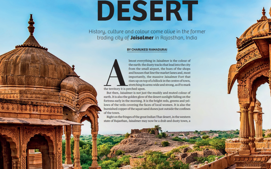 The burnished browns of Jaisalmer hide a lot of secrets